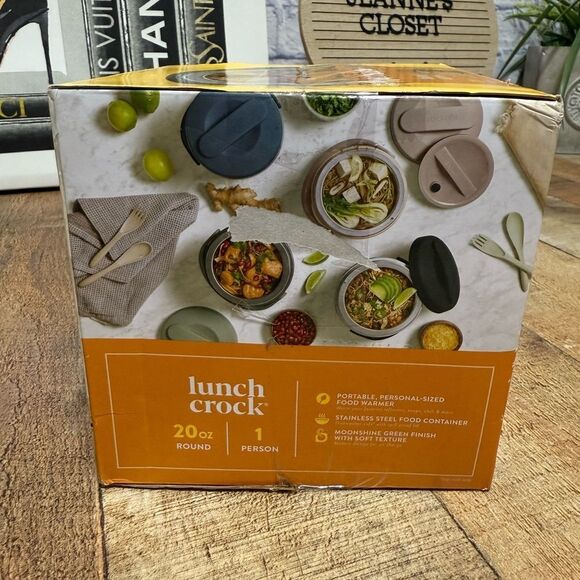 Crock-Pot Lunch Crock Food Warmer 20 oz  Green 
New in box - Picture 4 of 7